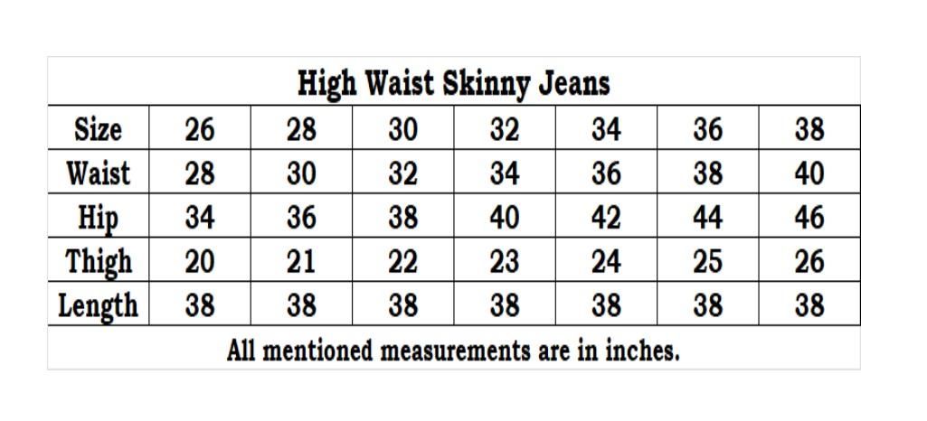 Attire Lab Women's Solid High Waist Skinny Jeans -Blue