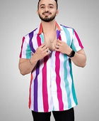 Lycra Printed Men's Shirt