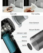 Portable Air Duster Wireless Vacuum Cleaner