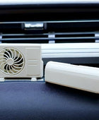 Miniature AC design Solar-Powered Car Air freshener Diffuser