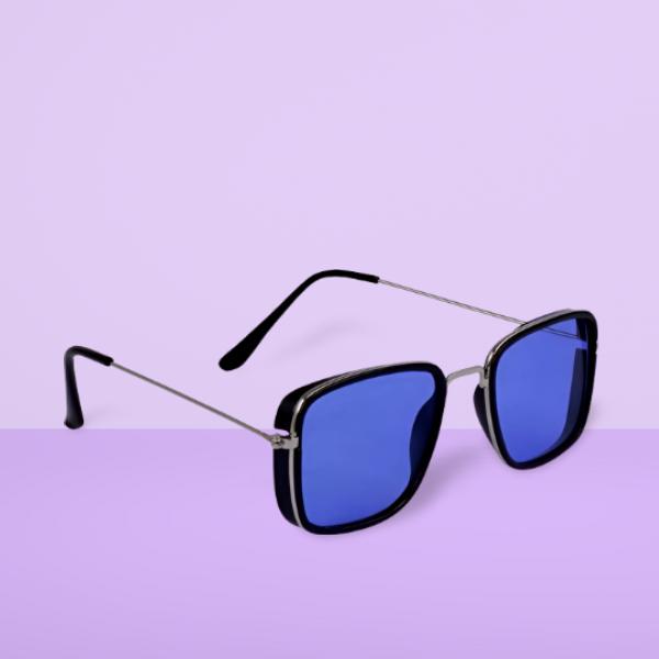 Unisex Retro Square Sunglasses