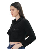 Wool Jacket For Women (Black)