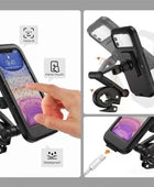 Universal 360 Rotation Bike Waterproof Cell Phone Holder.