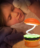 Burger Design Desk Light for Kids & Adults