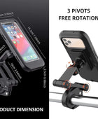 Universal 360 Rotation Bike Waterproof Cell Phone Holder.