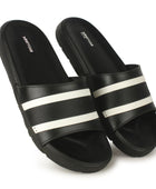 Monex Stylist Black Slider For Men