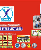 XANK Tyre Sealer Pack Of 2 NO PUNCHER Tubeless Tyre Puncture Repair Kit