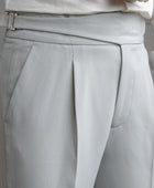 Men's High Waist Straight Retro Naples Trousers