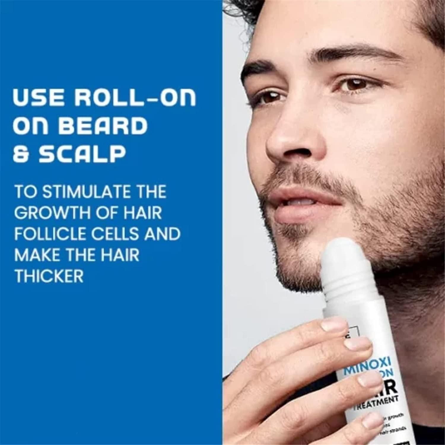 Roll-On Hair Treatment Hair Growth Serum For Women & Men (Pack of 2)