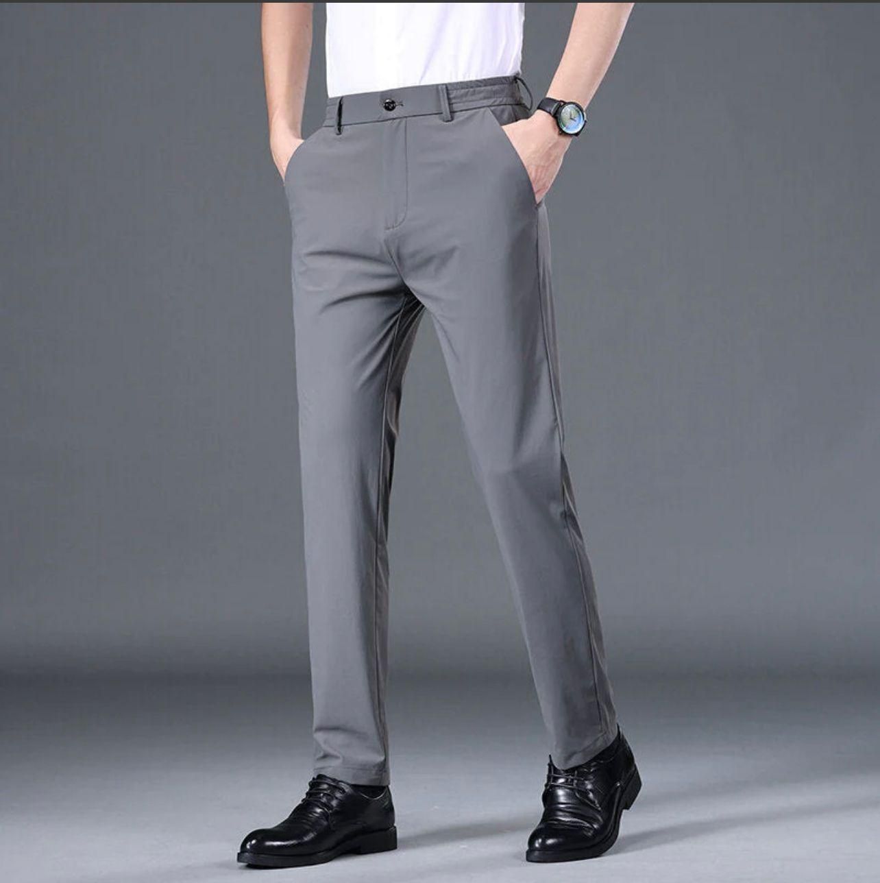 Men's Lycra Button Trackpant