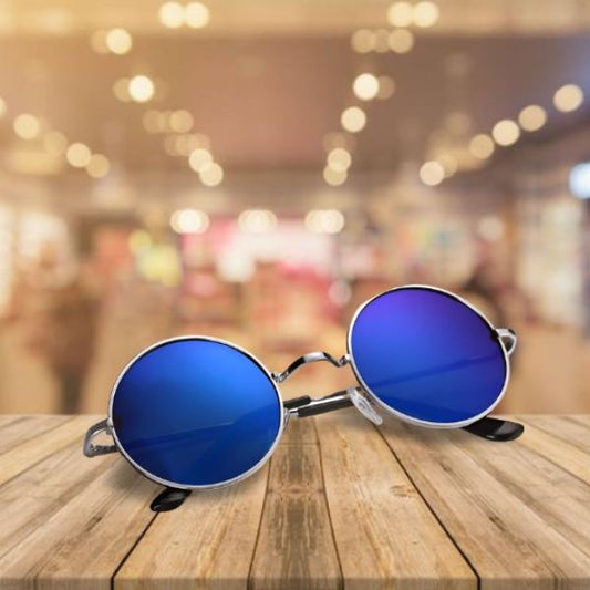 Unisex Free Size Round Sunglasses