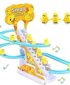 Duck Slide Toy Set, Funny Automatic Stair