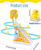 Duck Slide Toy Set, Funny Automatic Stair