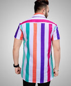 Lycra Printed Men's Shirt