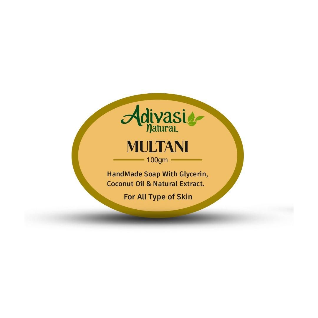 Multani Mitti handmade soap with Multani Mitti for remove pimple marks (Pack of 4)