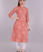 Printed Cotton Blend Kurti