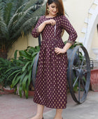 Exclusive Printed Rayon Feeding Kurtis