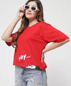 Mickey Print T-Shirt For Women