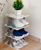 Smart Foldable Shoes Shelf 4 Tier Shoe Rack