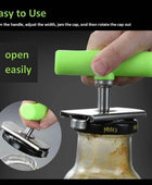 Jar Opener for Weak Hands Adjustable Effortless Arthritis