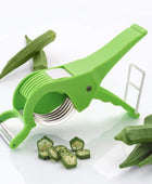 Vegetable Cutter 5 Sharp Blade with Peeler 2 in 1 ? Multi-Color