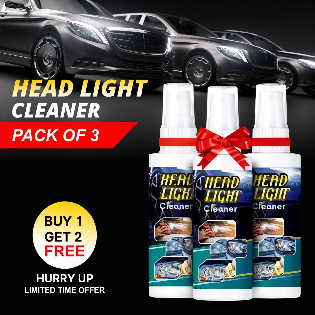 Head Light Cleaner