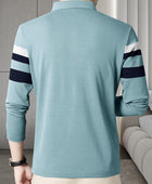 Men Full Sleeves Polo Neck T-shirt