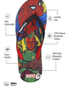 Chupps Unisex Marvel Vintage Red Flip Flops