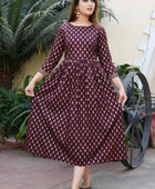 Exclusive Printed Rayon Feeding Kurtis