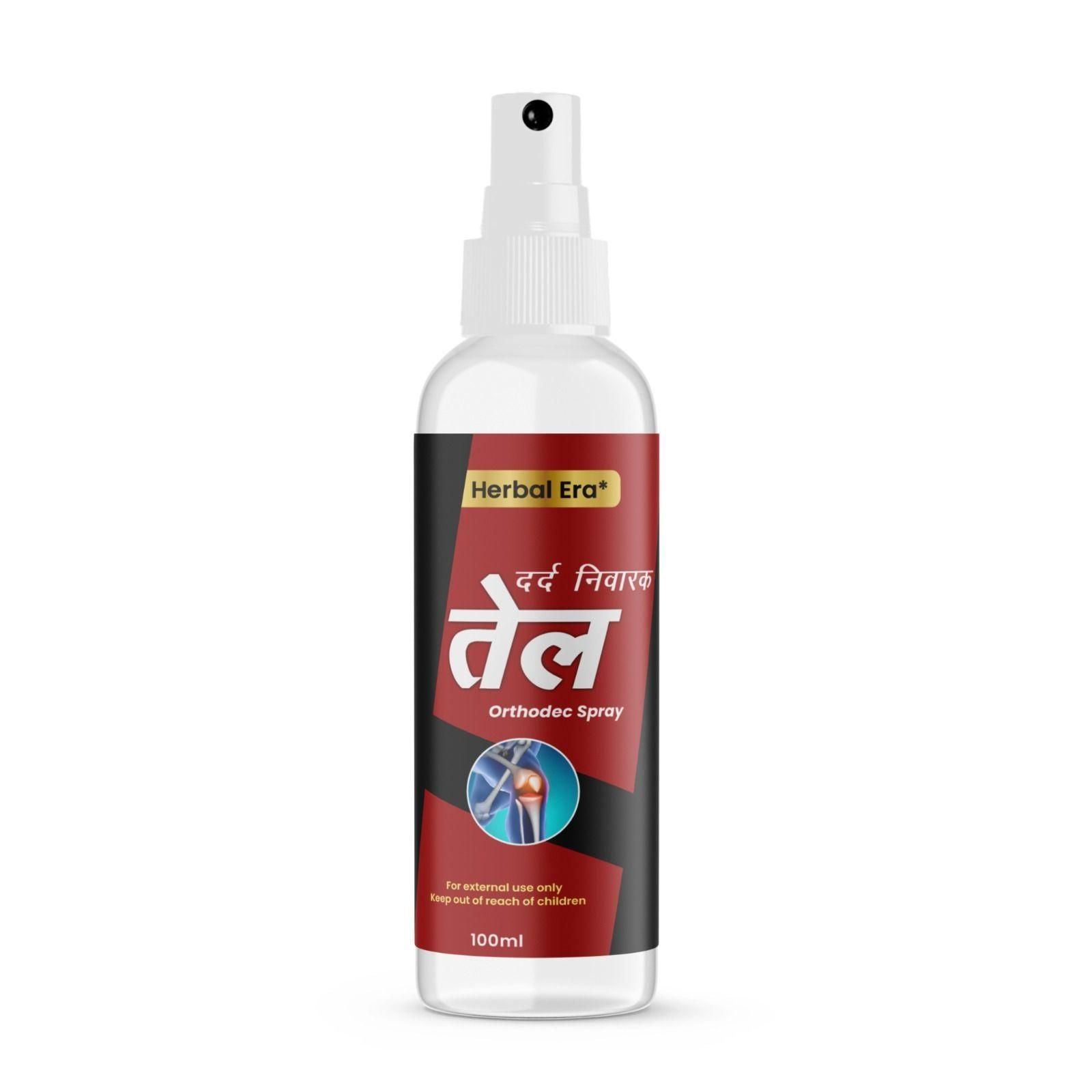 Herbal Era Dard Nivarak Spray Tel 100ml - Natural Pain Relief Formula